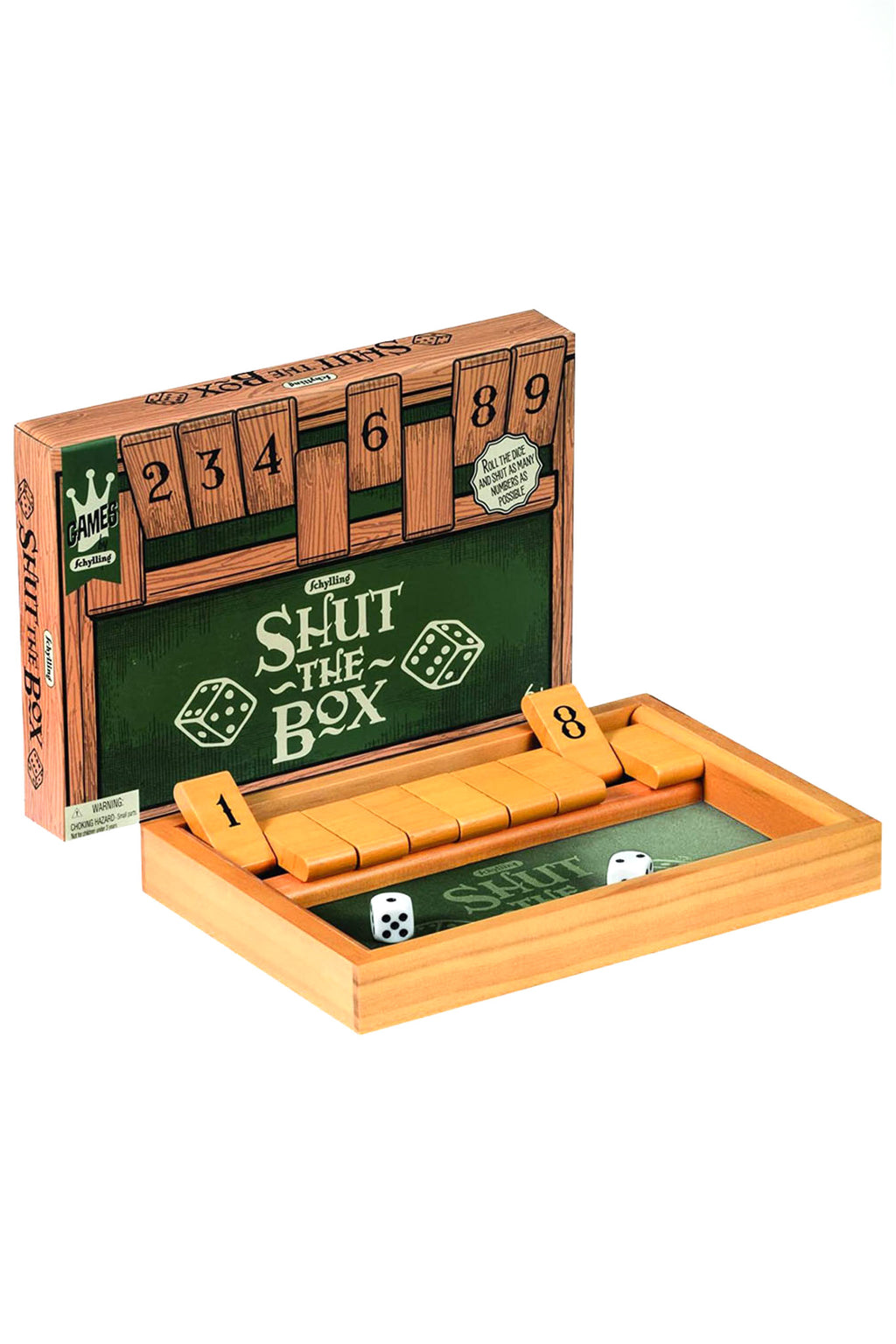 Shut The Box Game Set