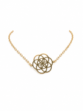 Dainty Flower of Life Mandala Bracelet