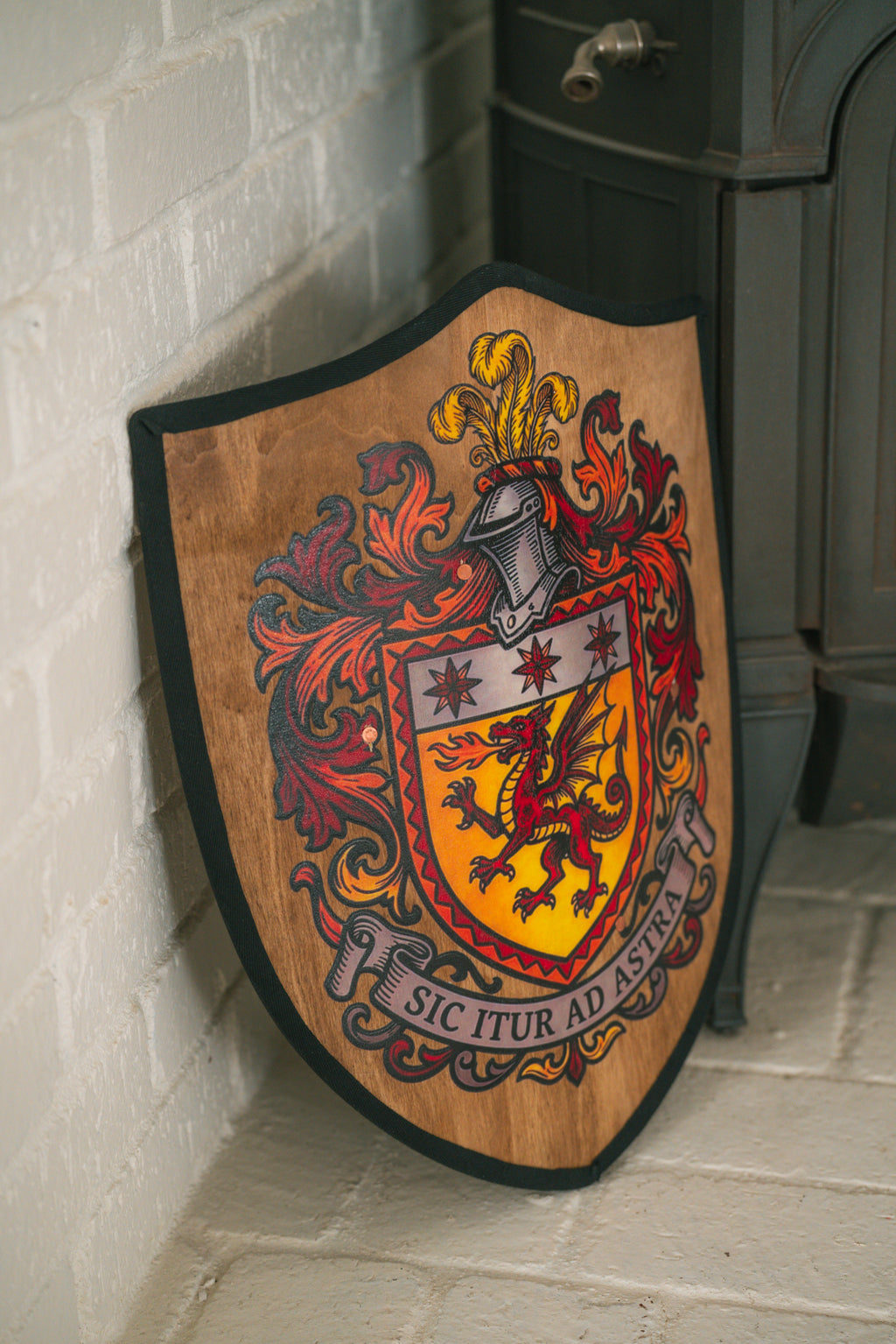 Custom Design 18” Heater Shield for Costume, Play, or Wall Art