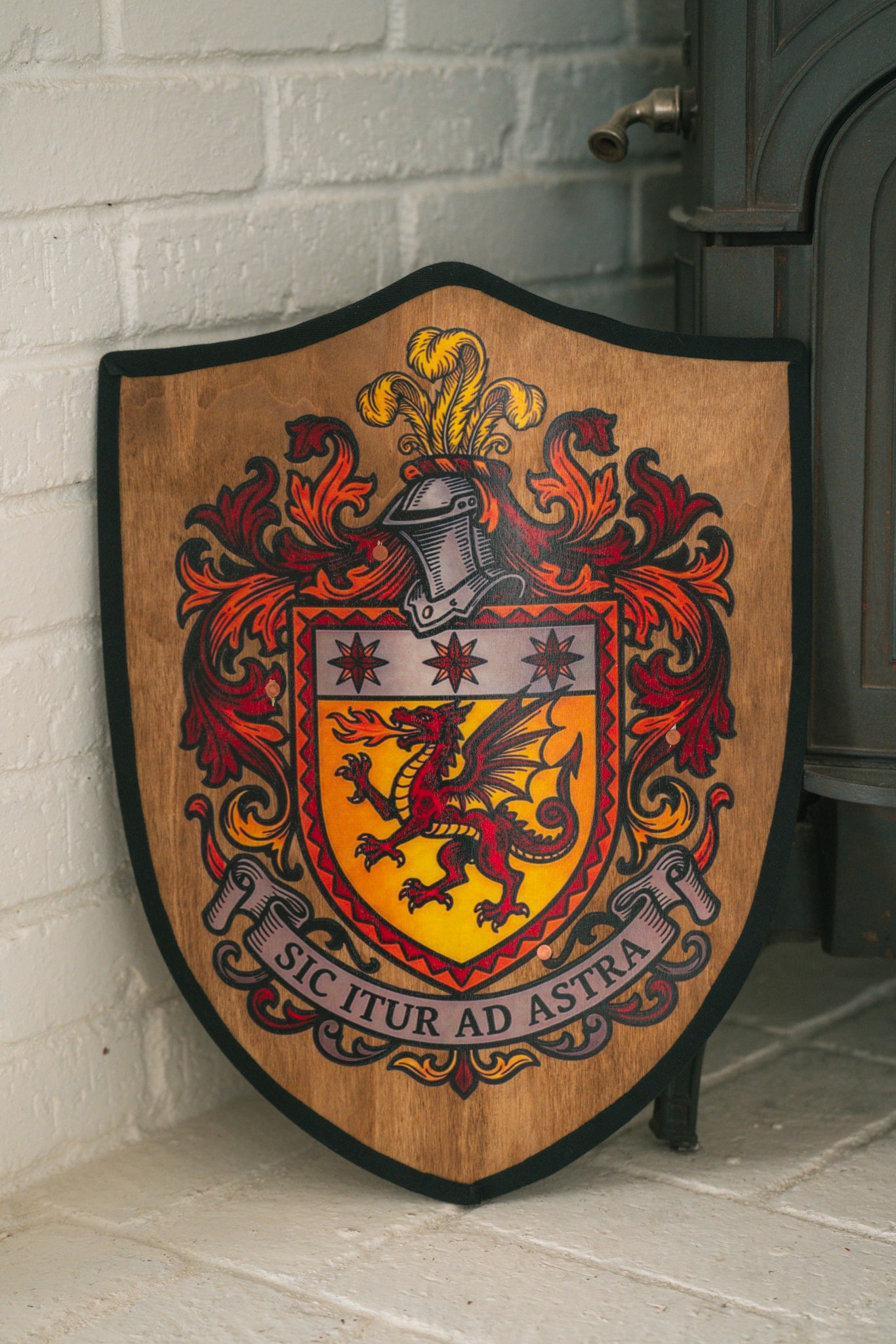 Custom Design 18” Heater Shield for Costume, Play, or Wall Art