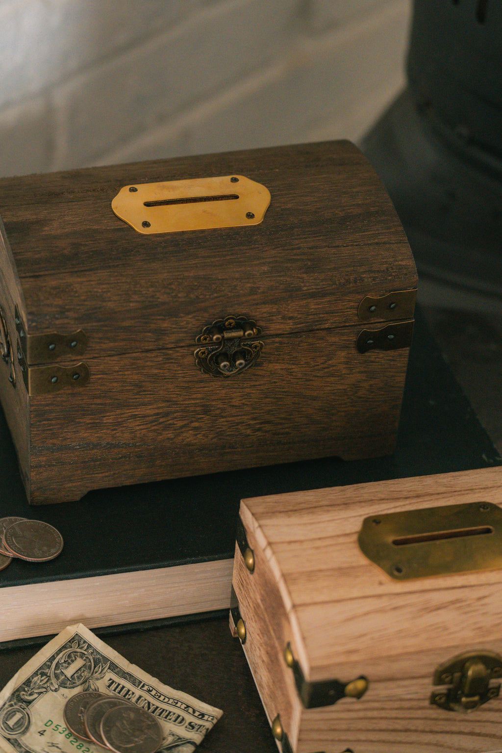 Solid Brass Coin Slot | DIY Money Box Hardware