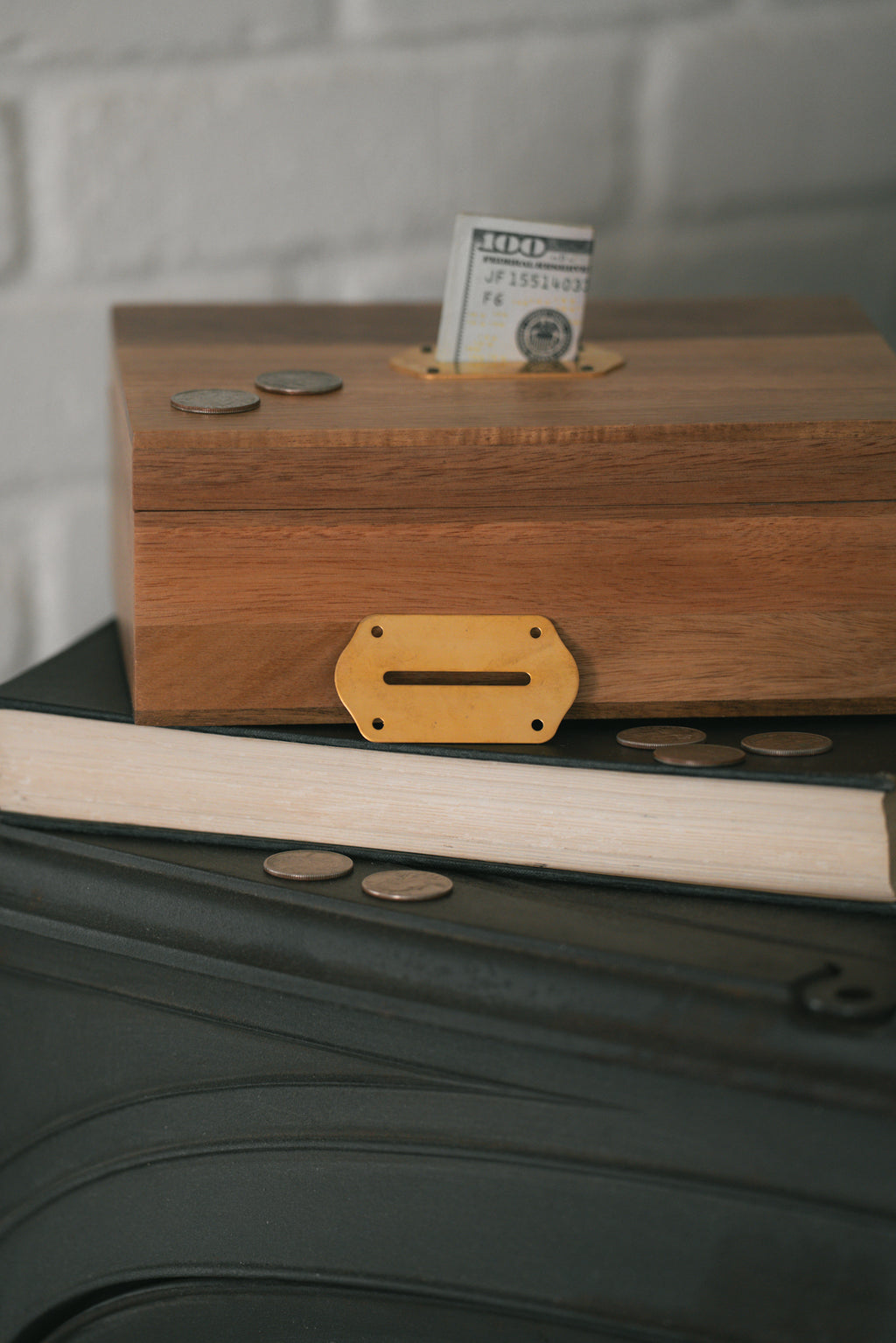 Solid Brass Coin Slot | DIY Money Box Hardware