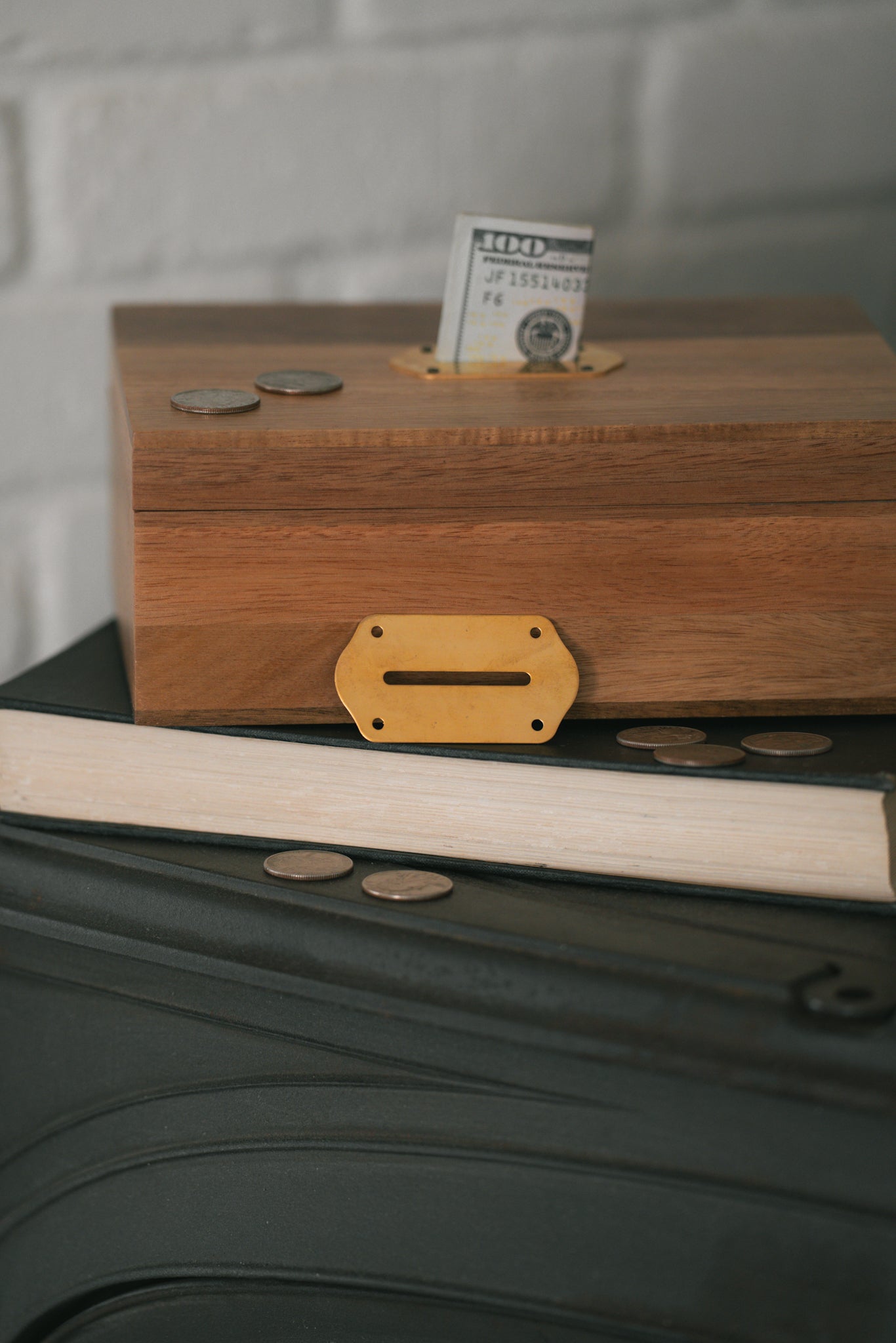 Solid Brass Coin Slot | DIY Money Box Hardware