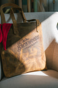 Leather Tote Bag | Personalized Carryall | Custom Market Bag