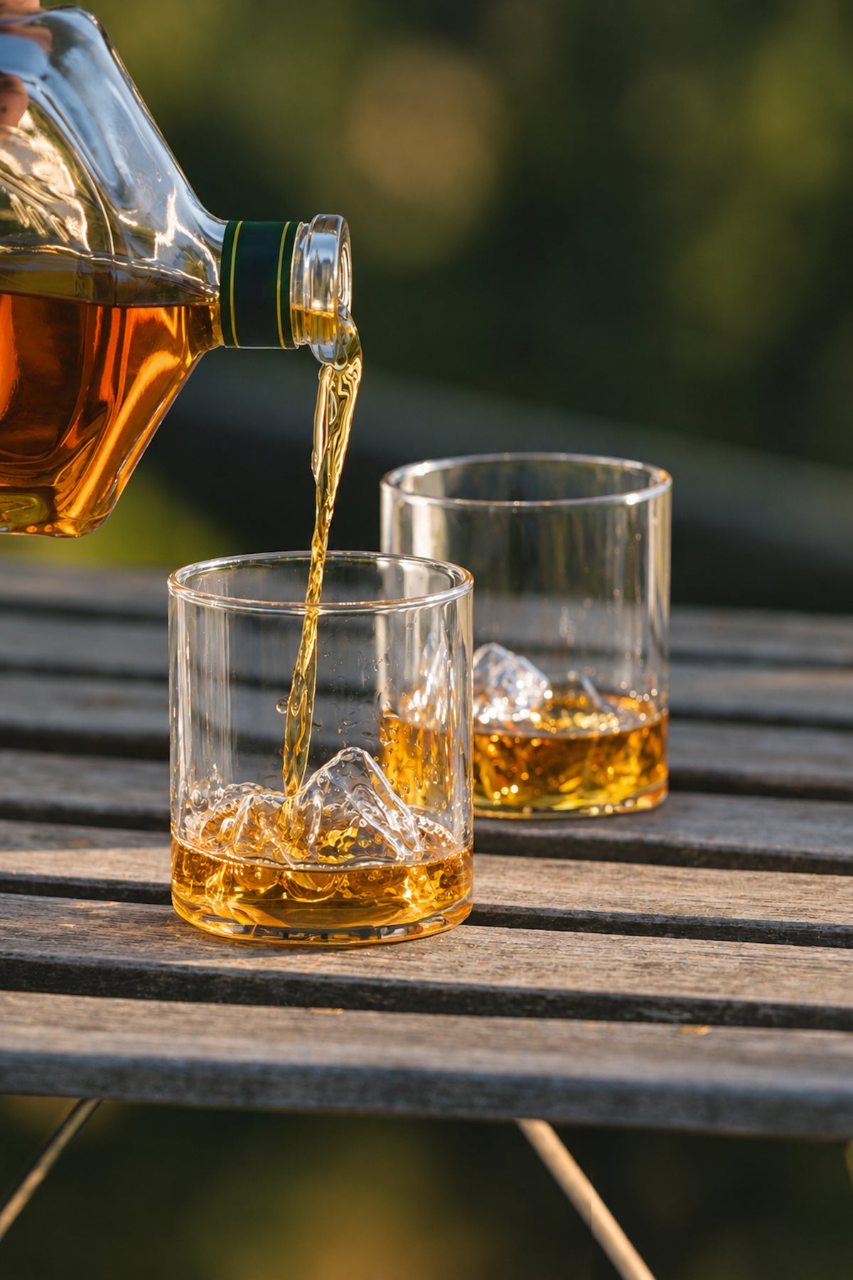 Mountain Range Whiskey Glass