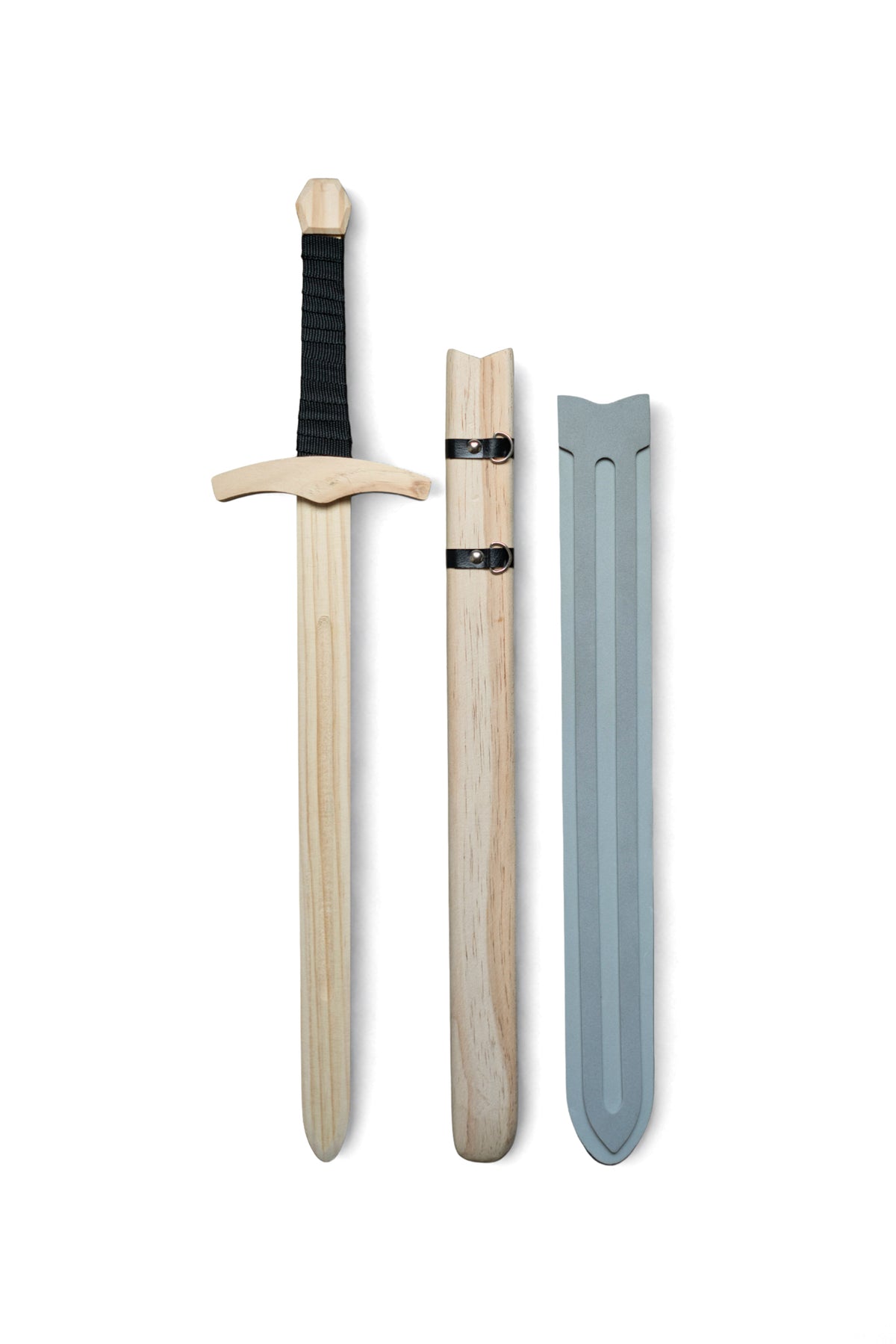 Wooden Toy Sword with EVA Foam Sparring Cover and Sheath | DIY Craft Project