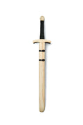 Wooden Toy Sword with Sheath - No Finish - Color or Stain Your Own DIY