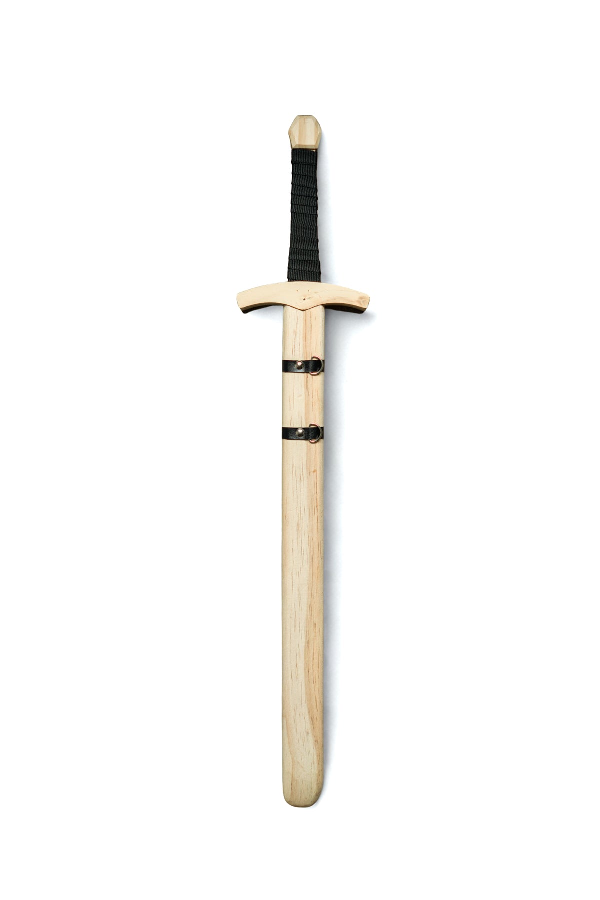 Wooden Toy Sword with Sheath - No Finish - Color or Stain Your Own DIY