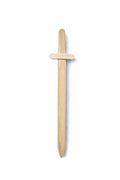 Sturdy Wooden Sword - No Finish - for DIY Paint or Stain