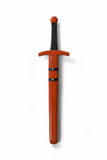 Children's Brown Wooden Toy Medieval Knight Sword With Wooden Sheath