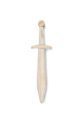 Handcrafted Small Children's Play Short Sword - 16" Length - Pine