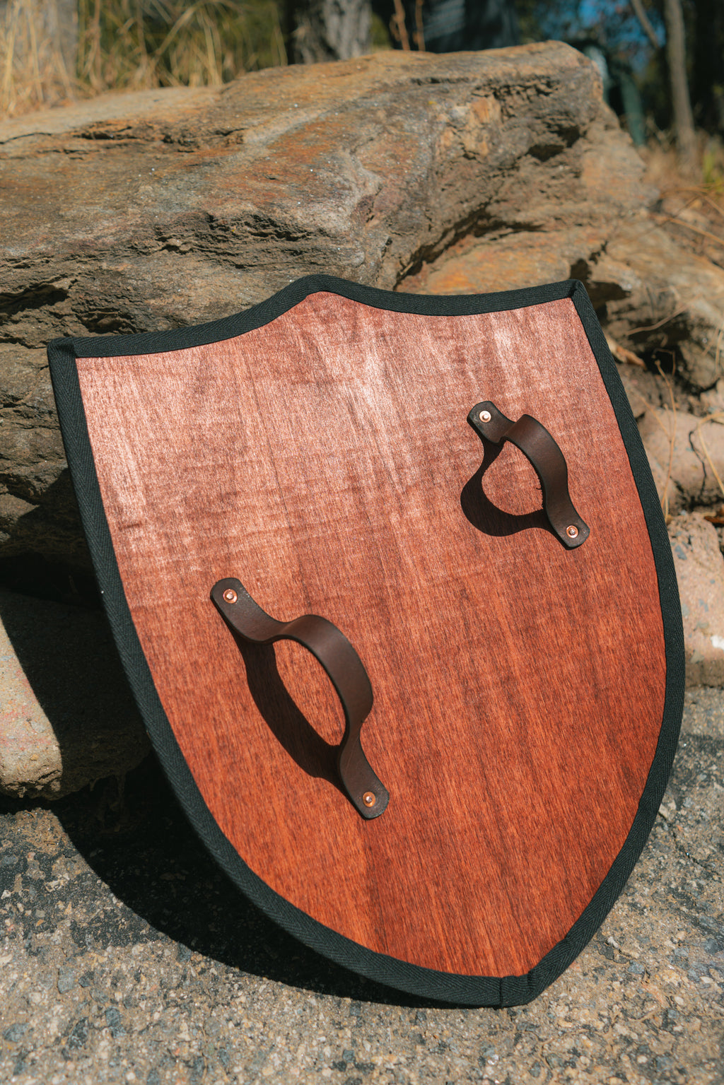 Handmade 18" Green Dragon Heater Shield For Costume, Play, or Wall Art