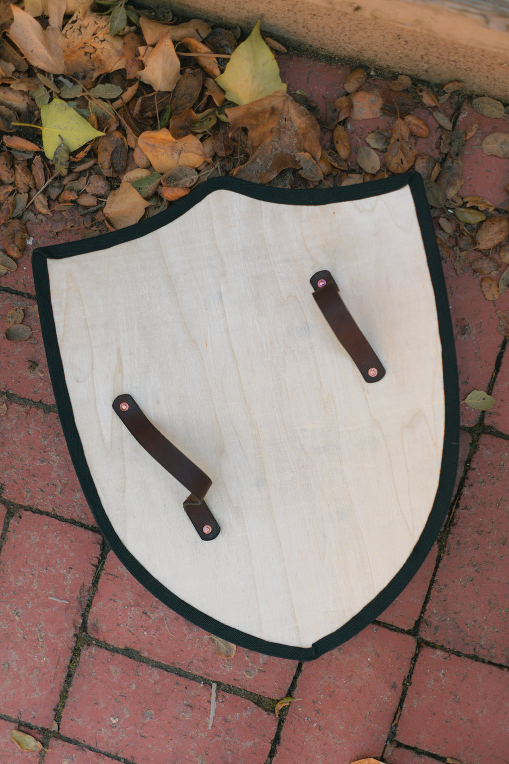 Handmade 18” Blue Cross Heater Shield For Costume, Play, or Wall Art