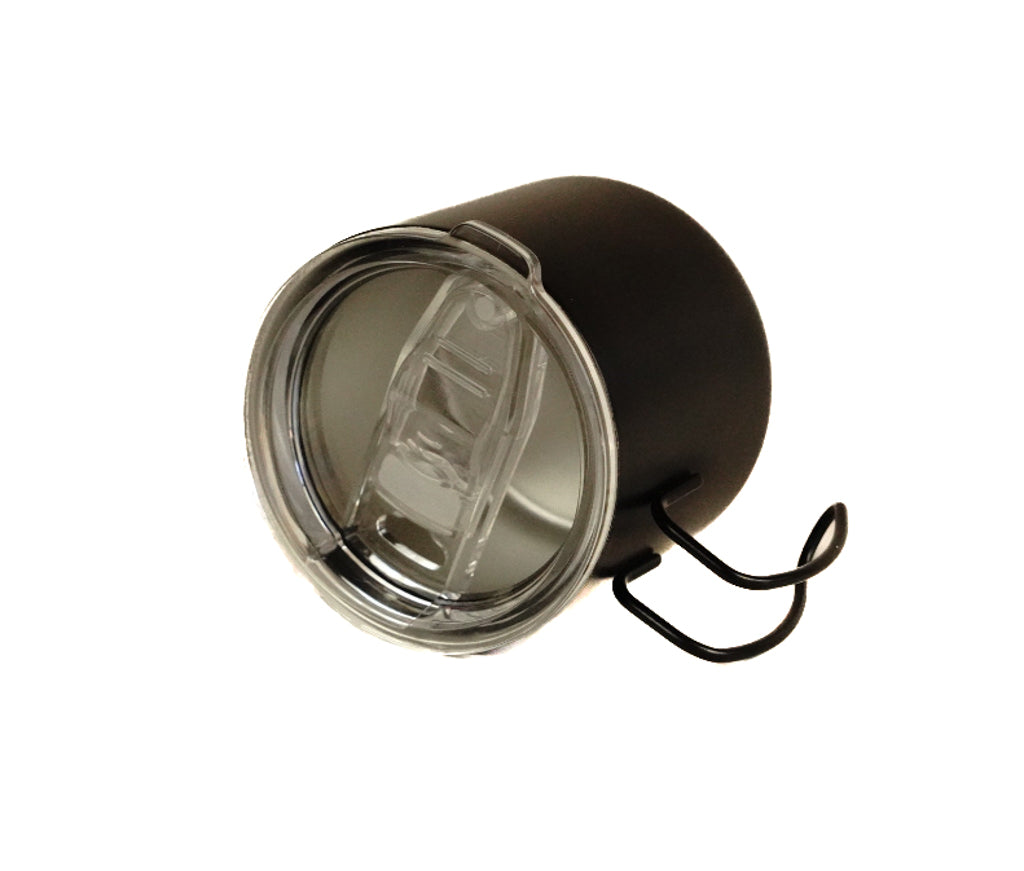 Double Walled Black Stainless Steel Mug