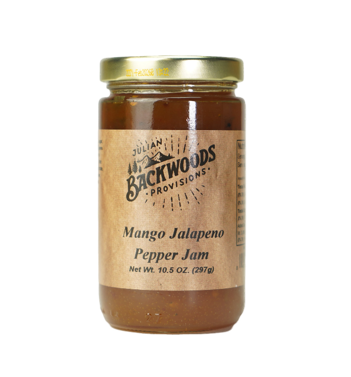 Backwoods Provisions Mango Jalapeño Pepper Jam 10.5 oz