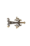 6" Medieval Bronze Finish Strap Hinges - Set of 2