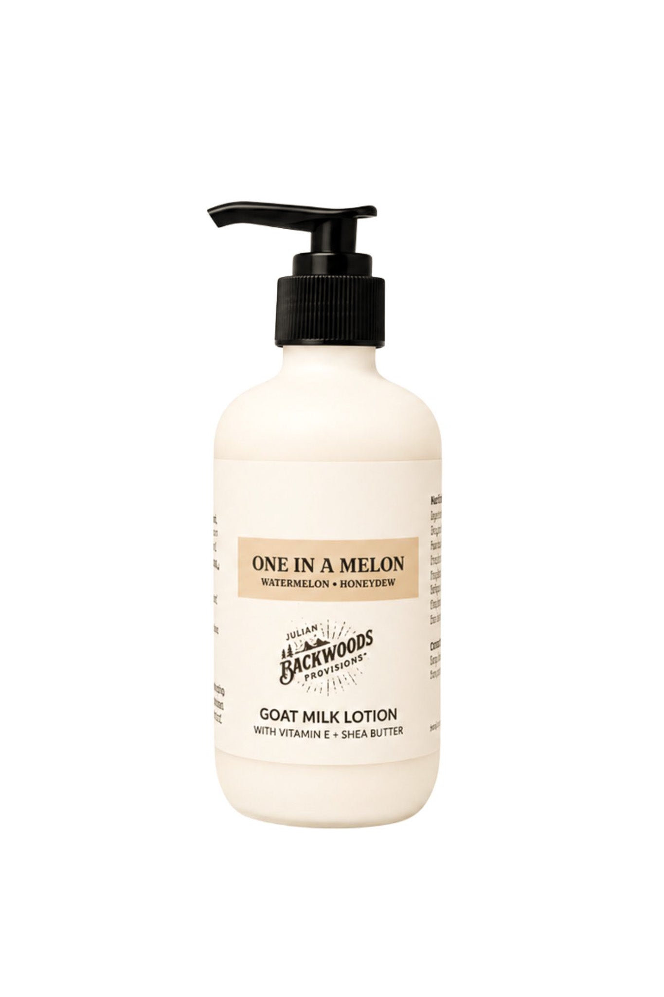 Backwoods Provisions Goat Milk Lotion - One In A Melon