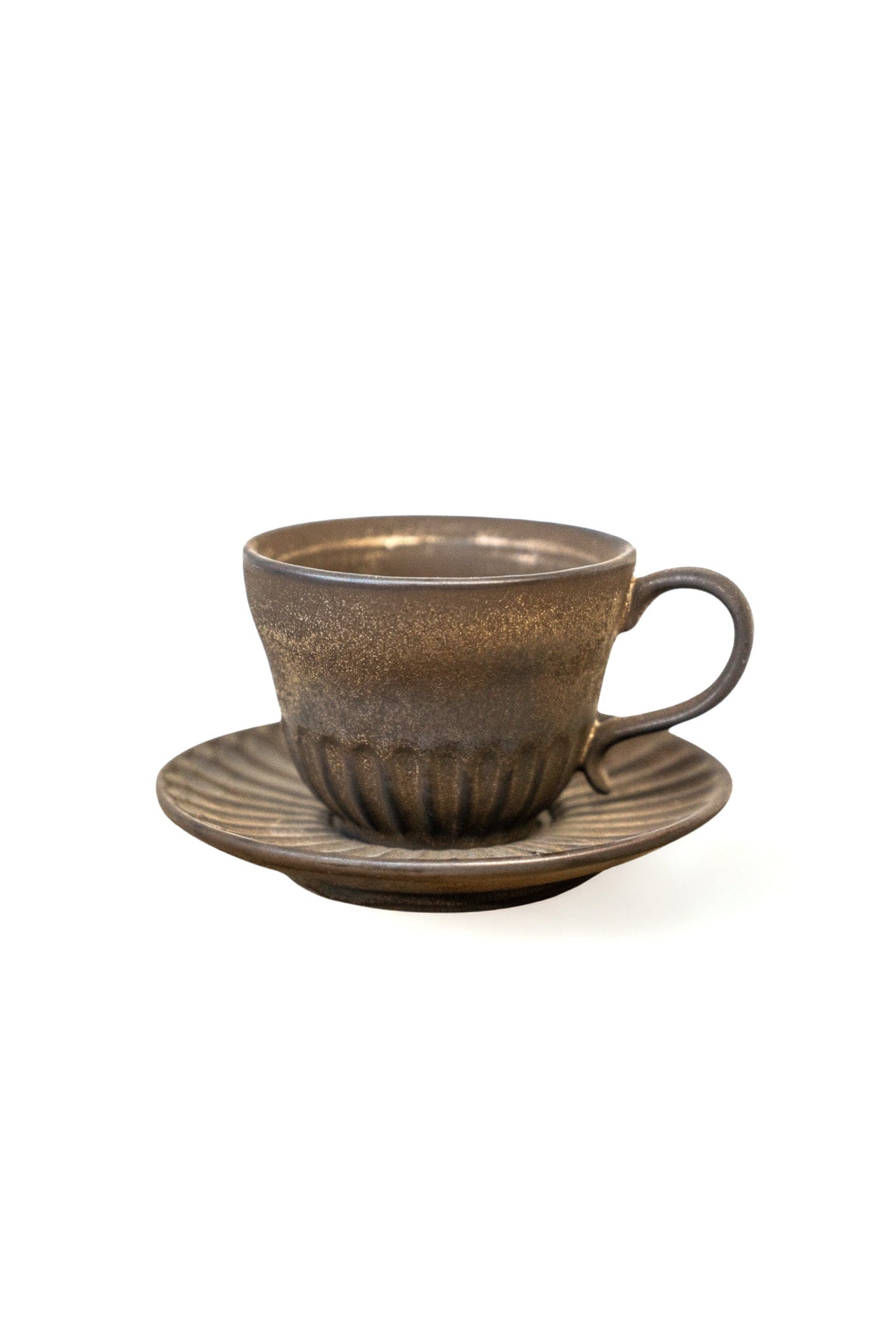 Rustic Ribbed Espresso Set