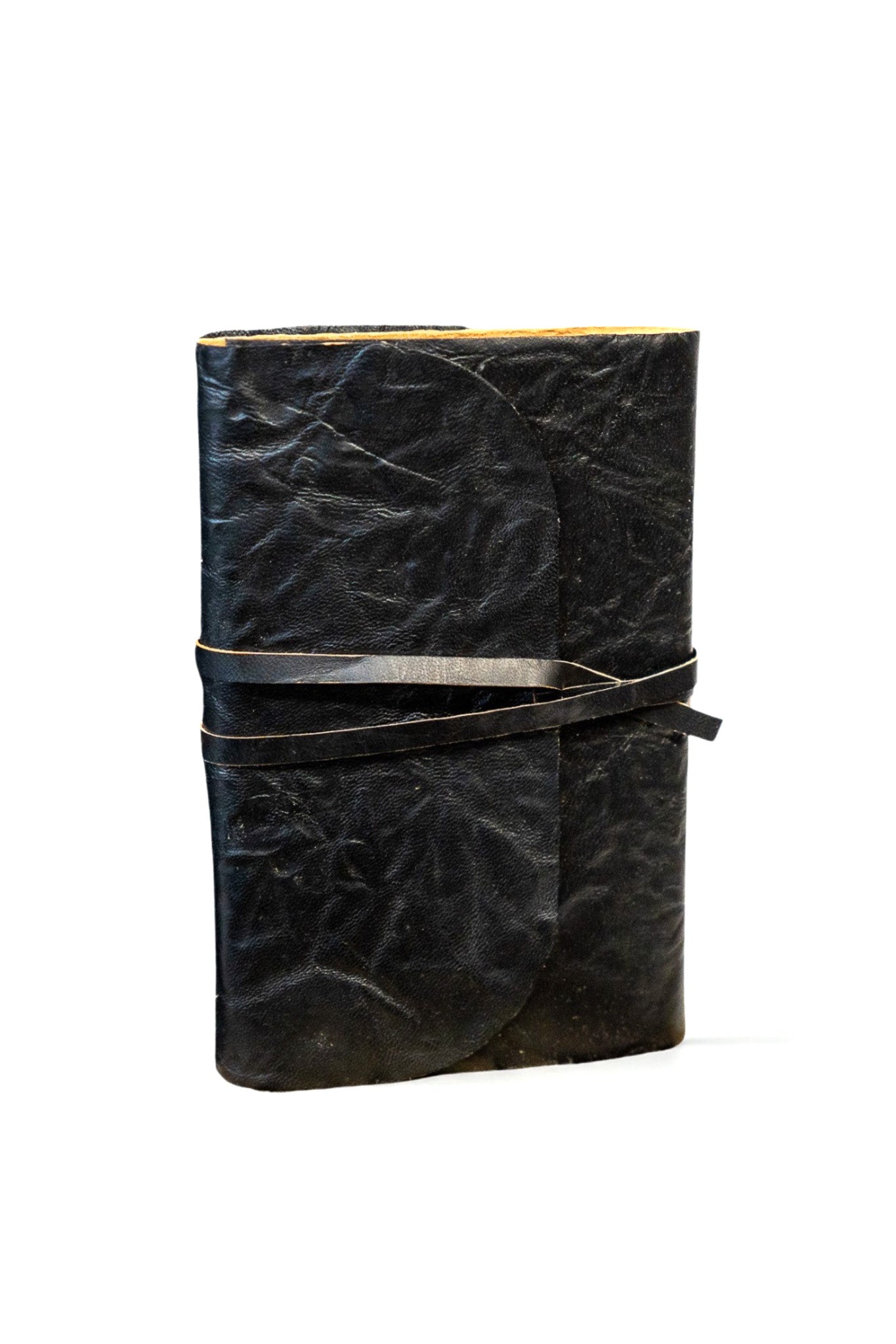 Antique Writers Journal with Leather Wrap