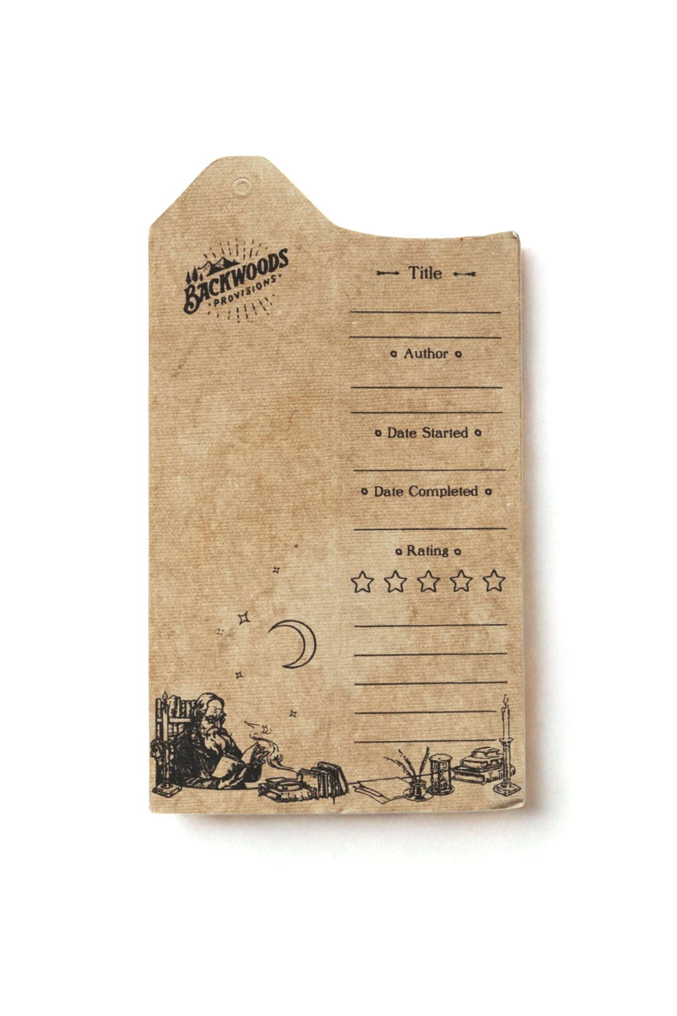 Book Review Bookmark - Antique Paper and Leather Tassel - Set of 3