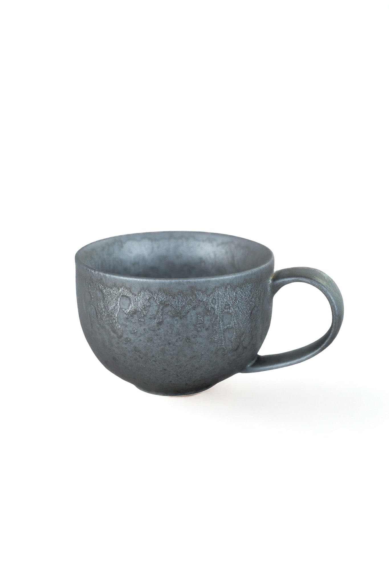 Industrial Drip Glaze Stoneware Coffee Mug
