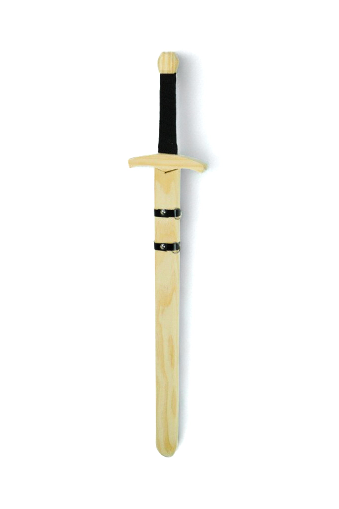 Wooden Toy Sword with Sheath - No Finish - Color or Stain Your Own DIY