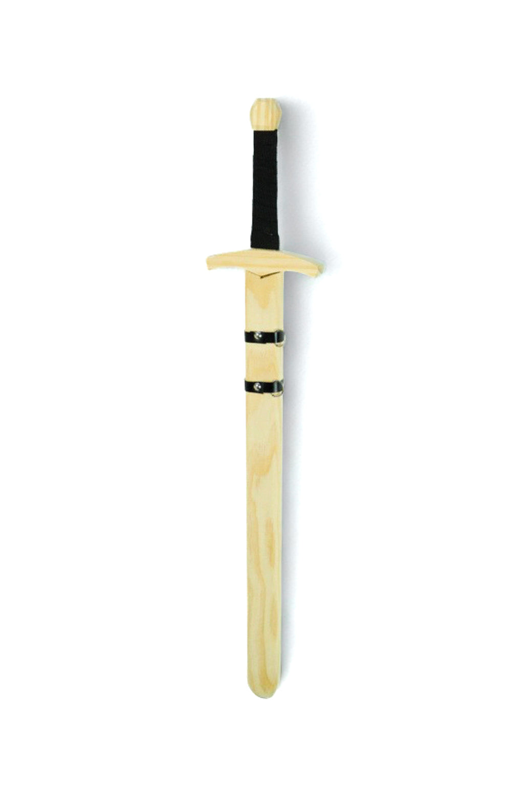 Wooden Toy Sword with Sheath - No Finish - Color or Stain Your Own DIY