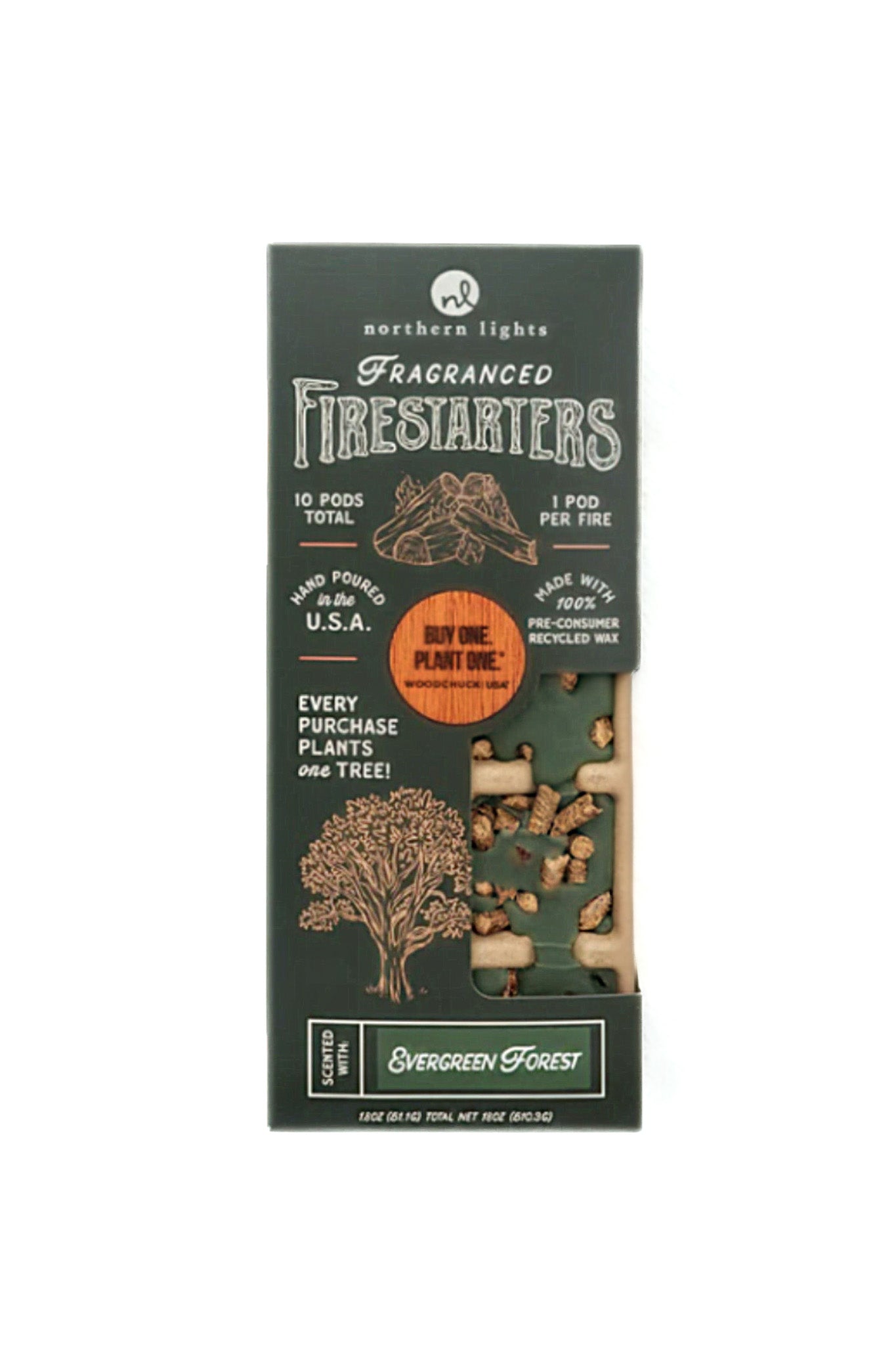 Evergreen Forest Fragranced Firestarters