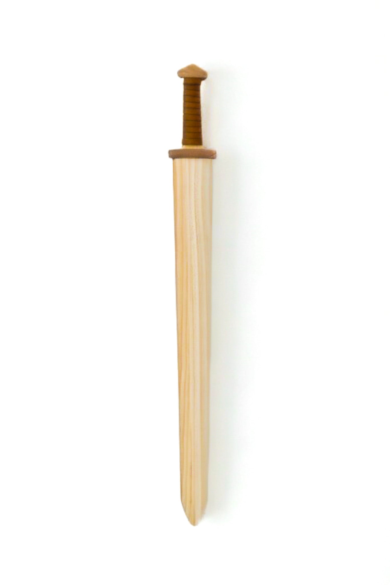Large Viking Sword, Wooden Sheath with Leather Wrapped Handle
