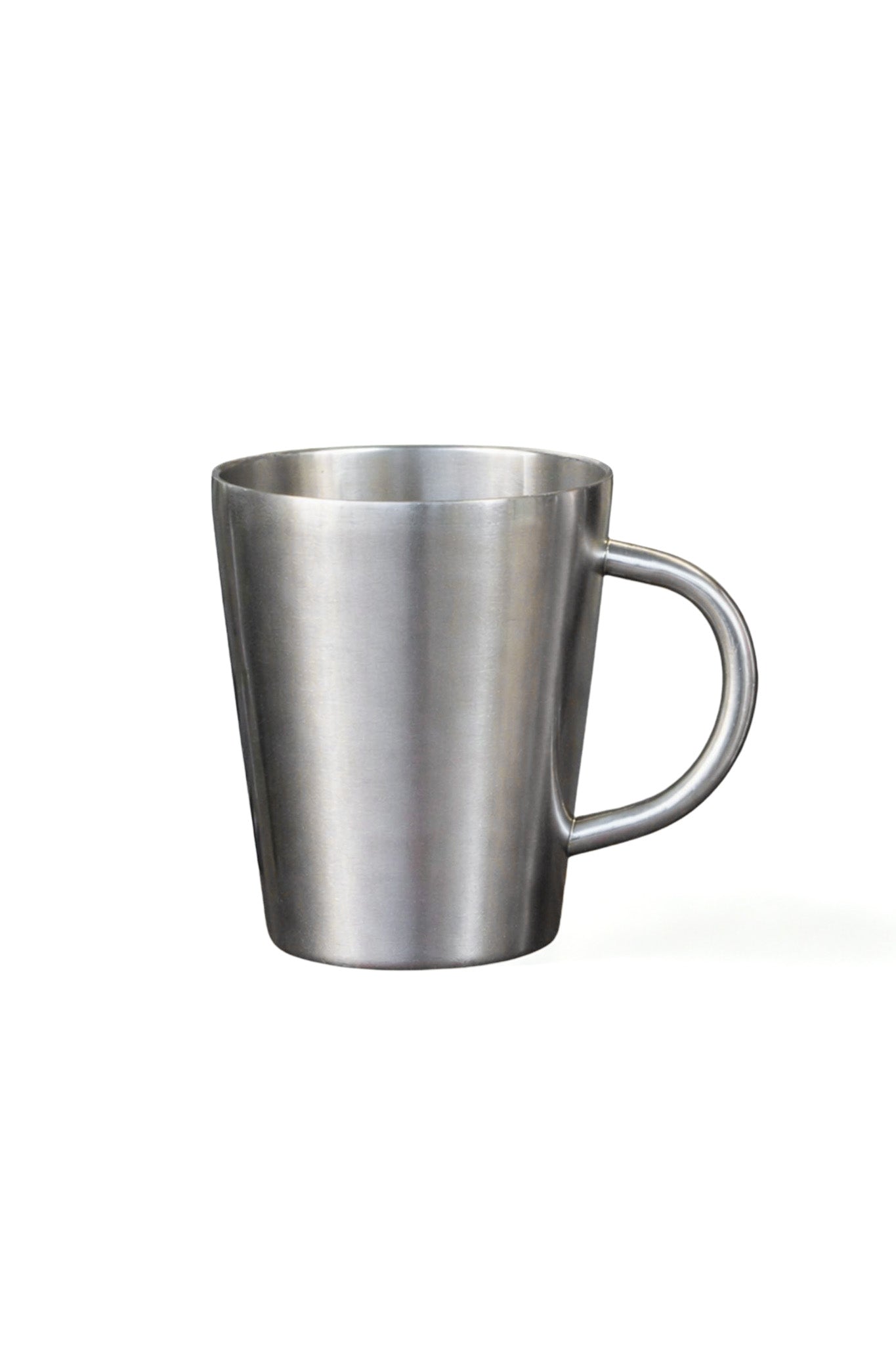 Smooth Stainless Steel Double Walled Mug