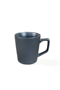 Minimalist Matte Mug | Modern Ceramic Cup | Ribbed Coffee Drinkware