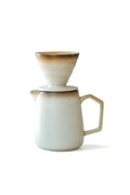 Earthy Stoneware Pour Over Set
