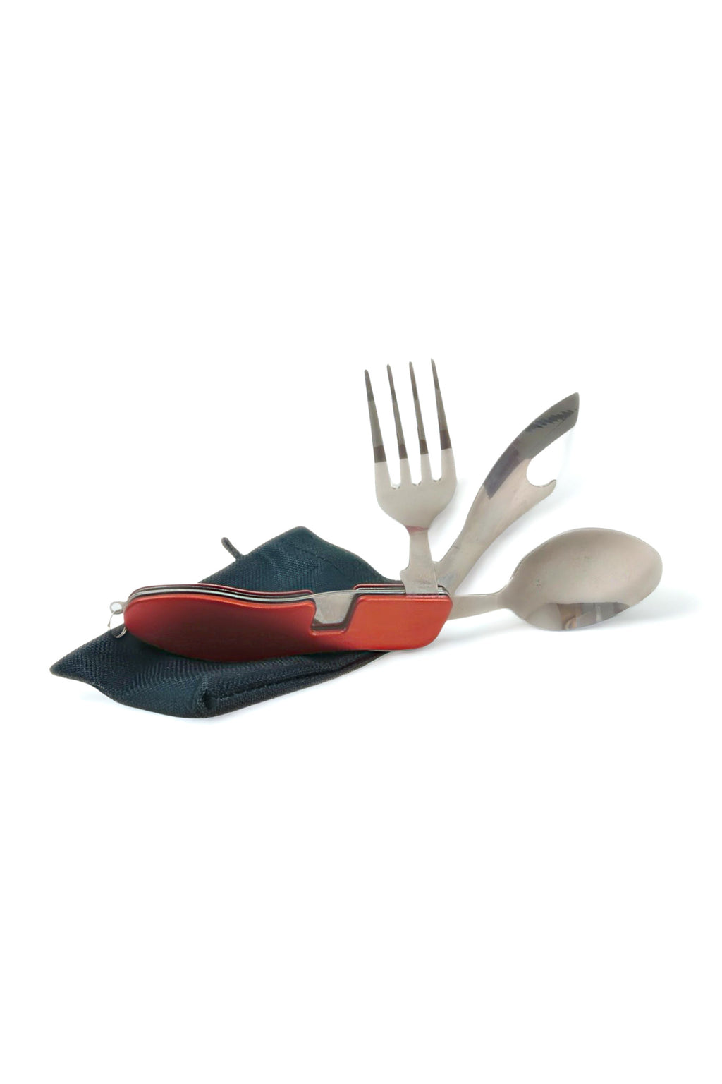 Adventurer's Pocket Metal Folding Cutlery
