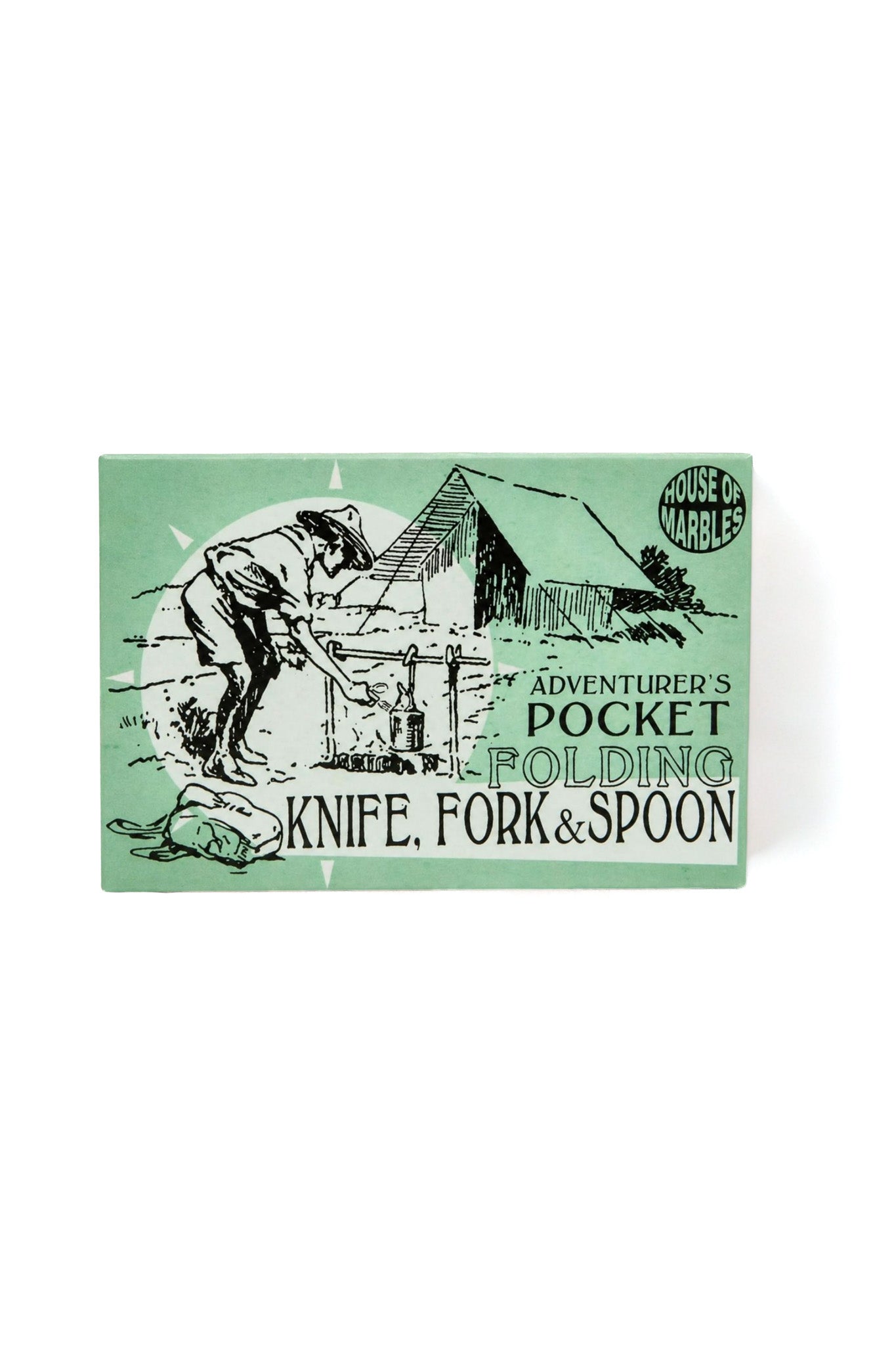 Adventurer's Pocket Metal Folding Cutlery