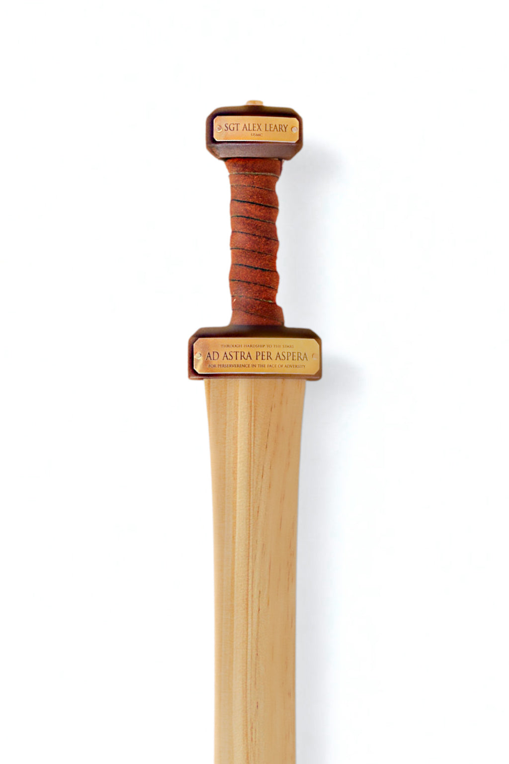 28" Custom Brass Plated Gladius Sword