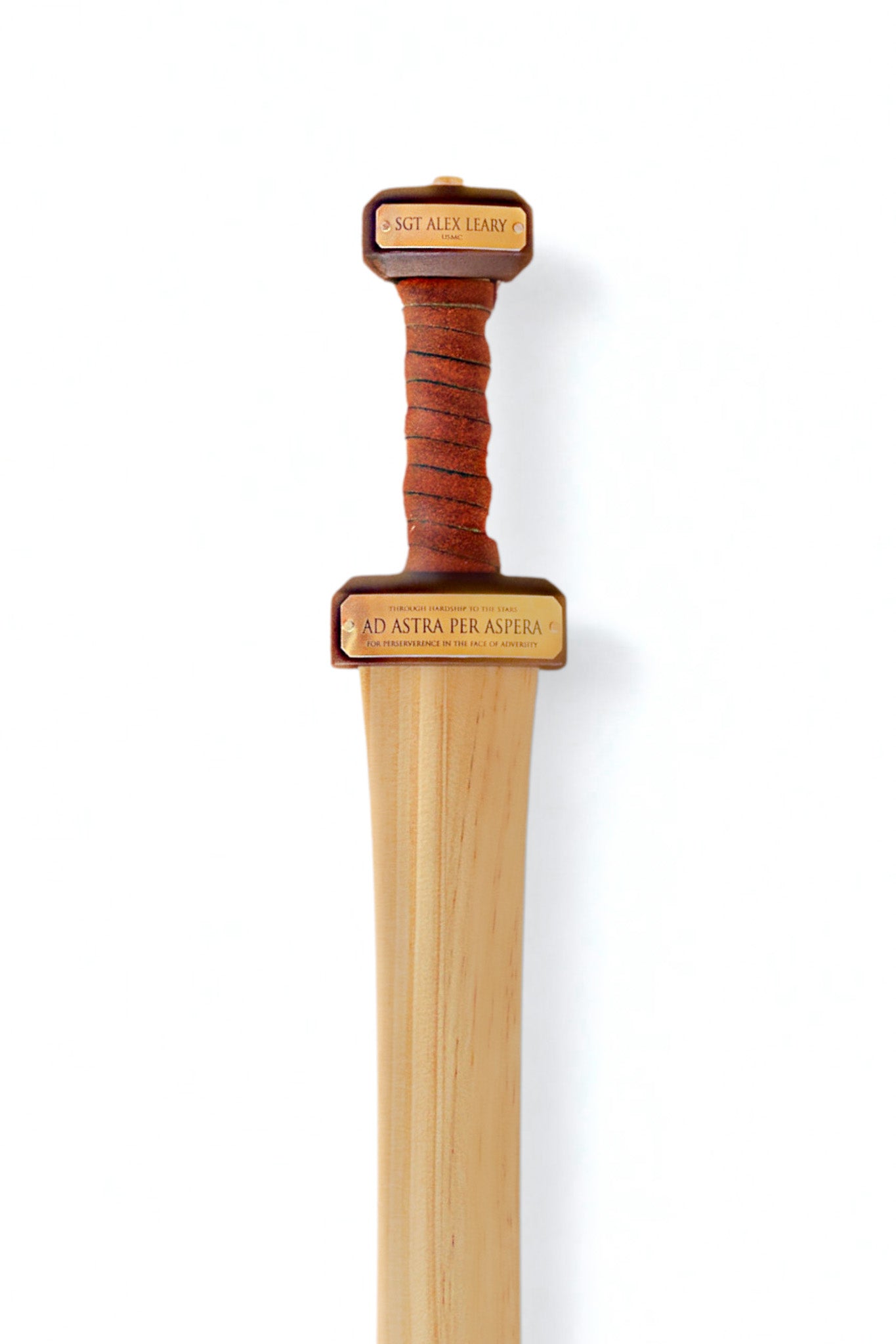 28" Custom Brass Plated Gladius Sword