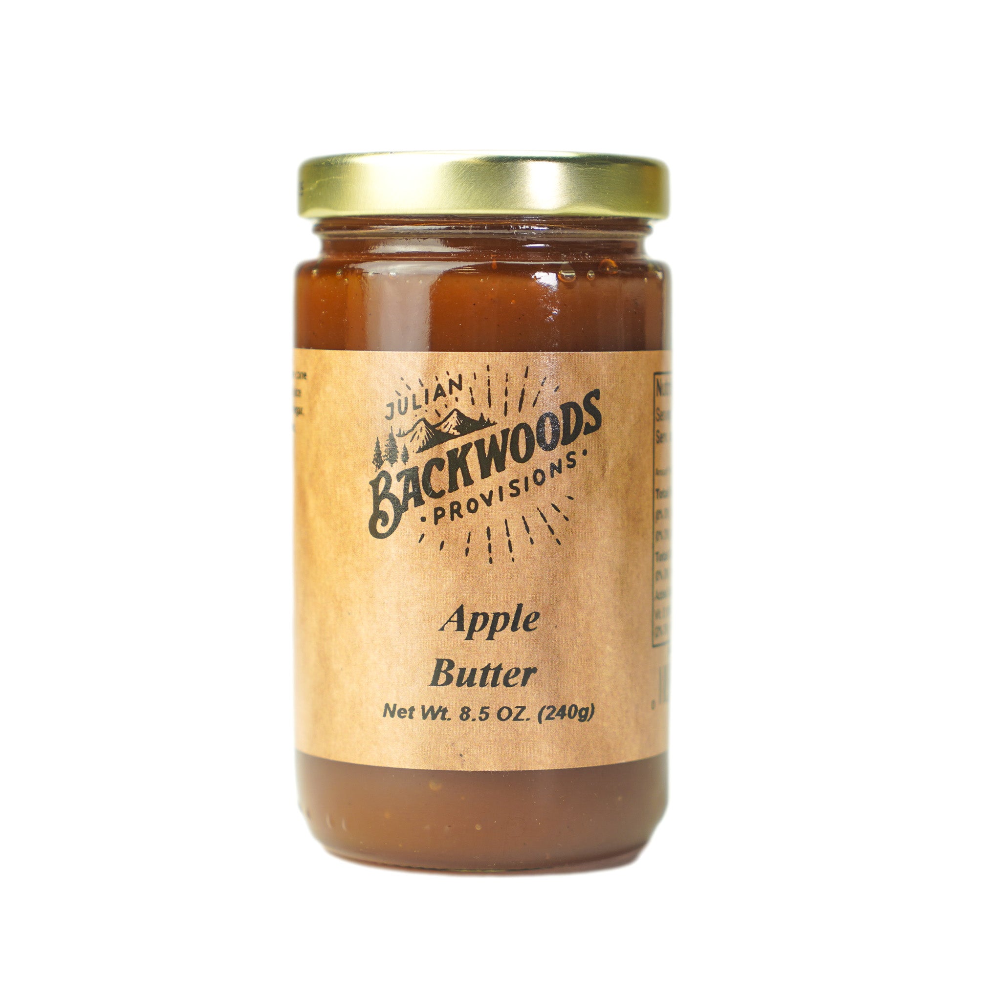 Backwoods Provisions Apple Butter 8.5 oz