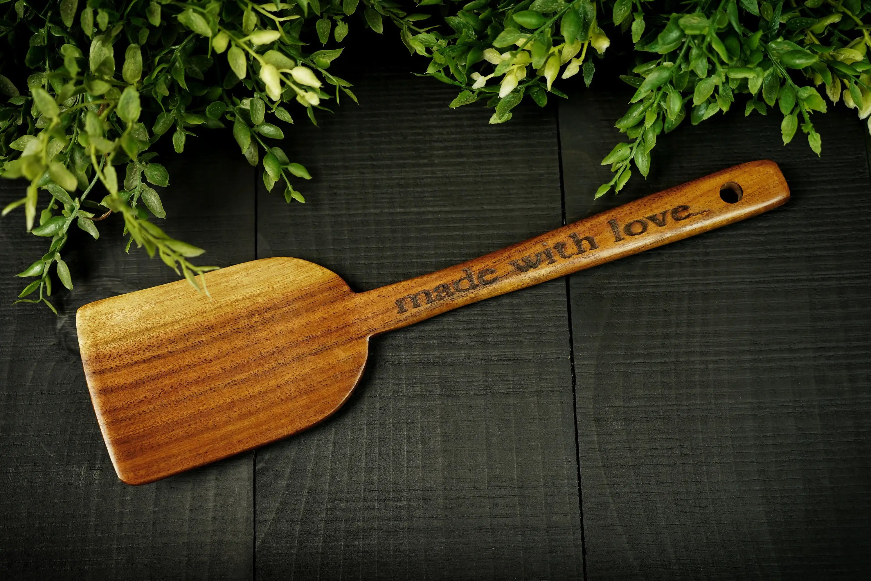 Wooden Spatula Personalized For Company Names or Blank