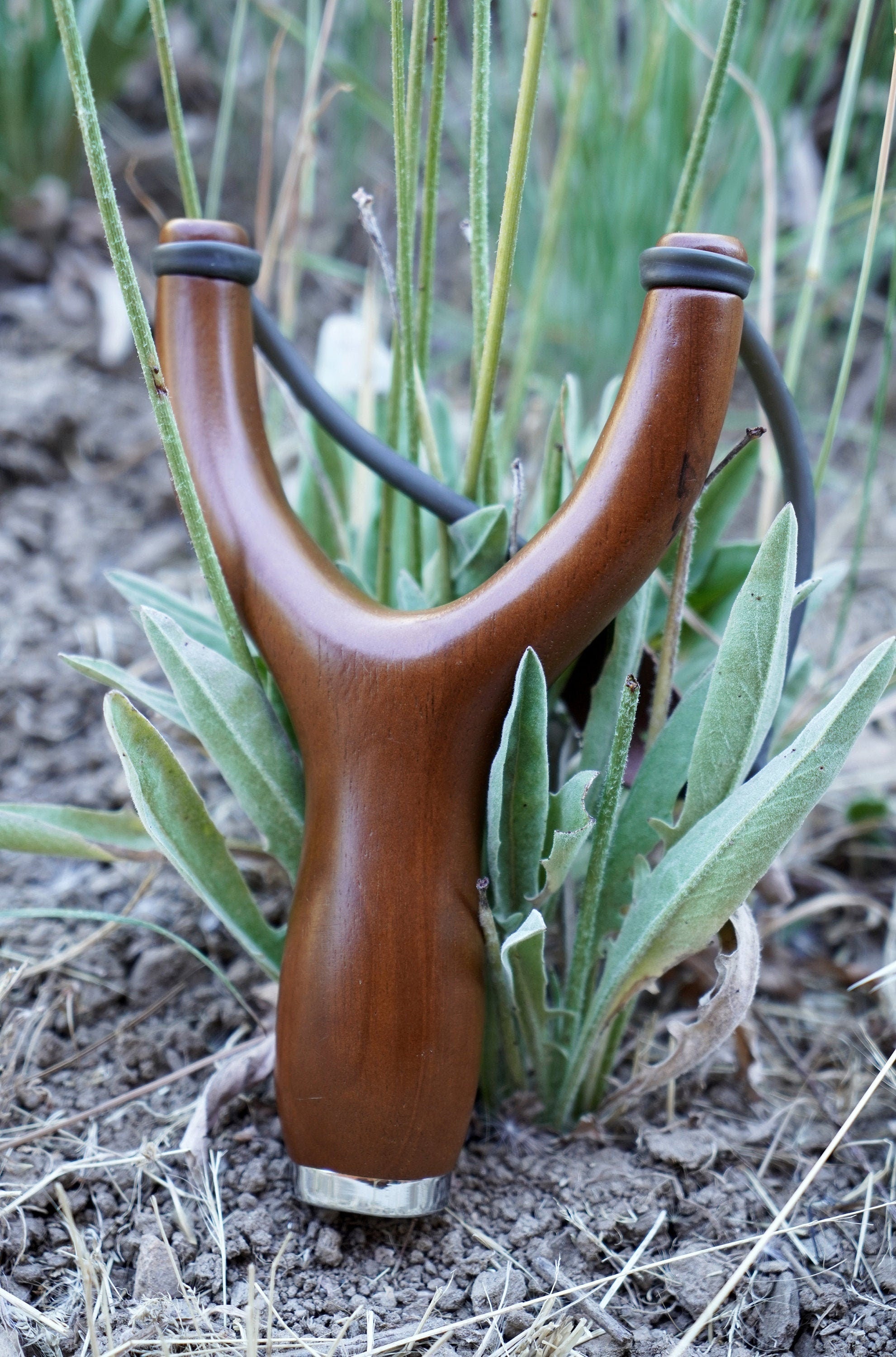 Classic Hardwood Slingshot - Traditional Design