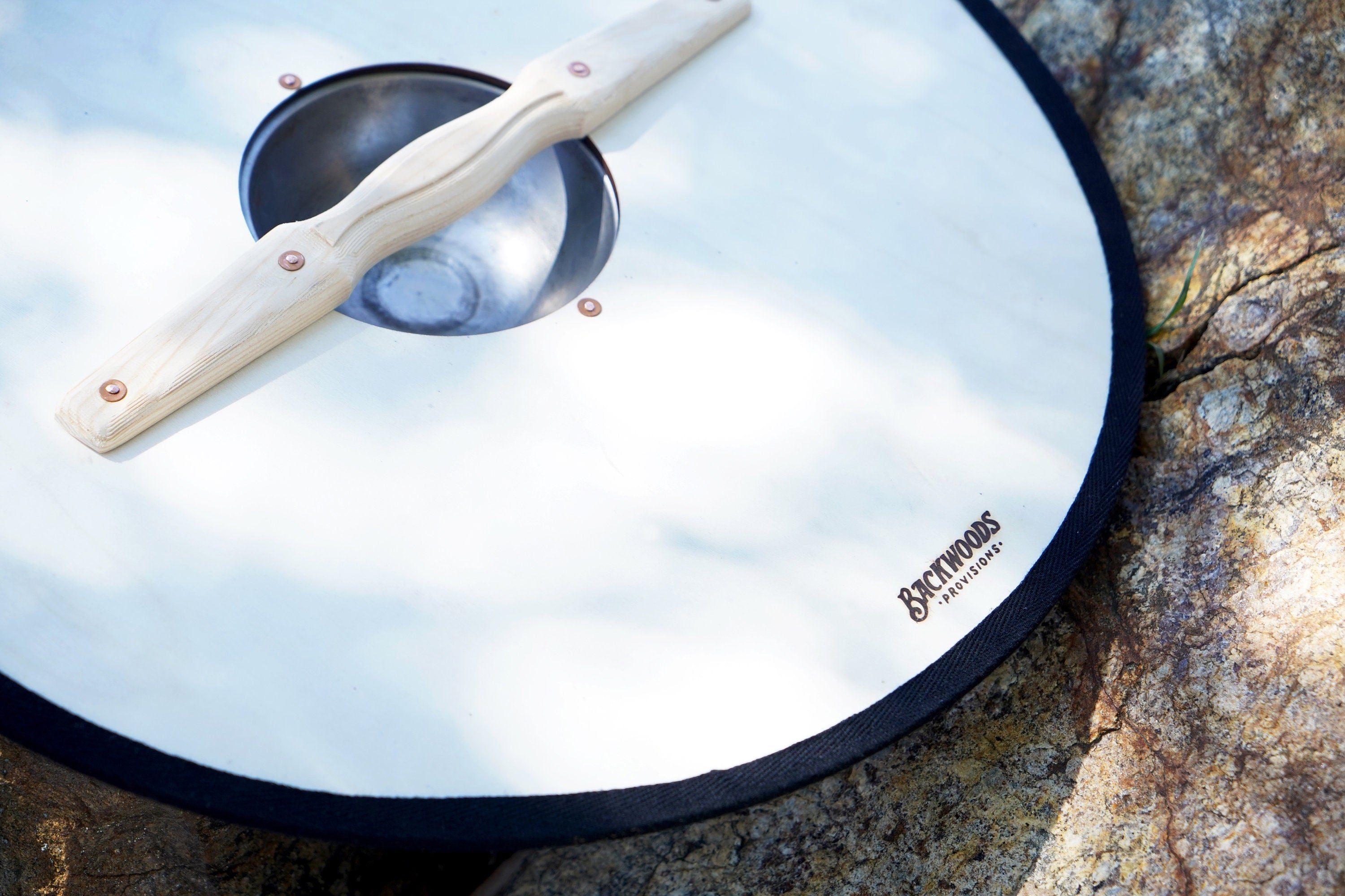 Laser Engraved 19" Toy Shield with Steel Umbo