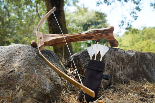30" Toy Crossbow with Bolts & Belt Quiver