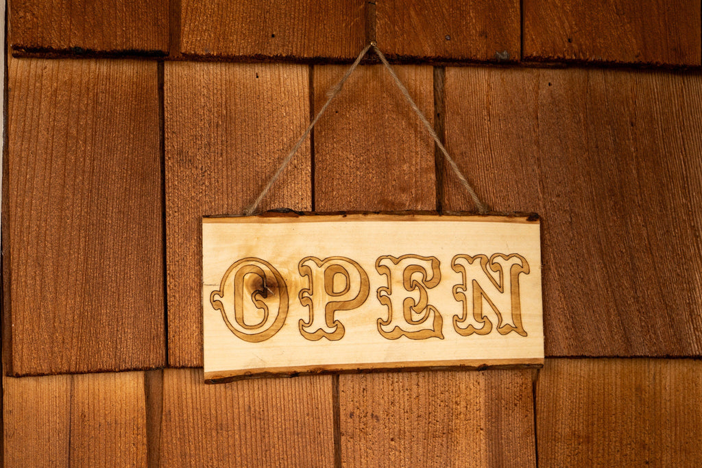Blank Wood Live Edge Wood Sign - Custom Engravable