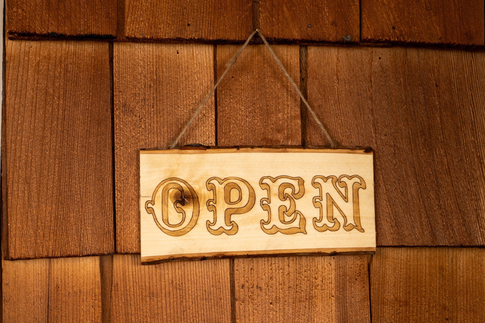 Blank Wood Live Edge Wood Sign - Custom Engravable