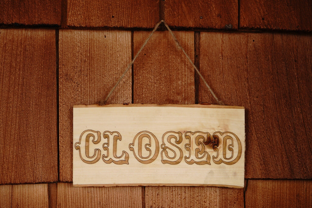 Blank Wood Live Edge Wood Sign - Custom Engravable