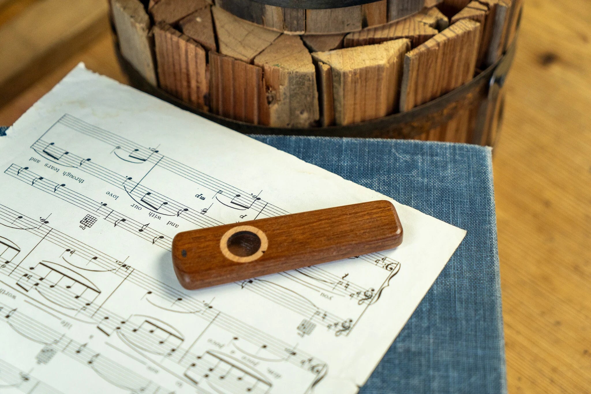 Natural Wood Kazoo