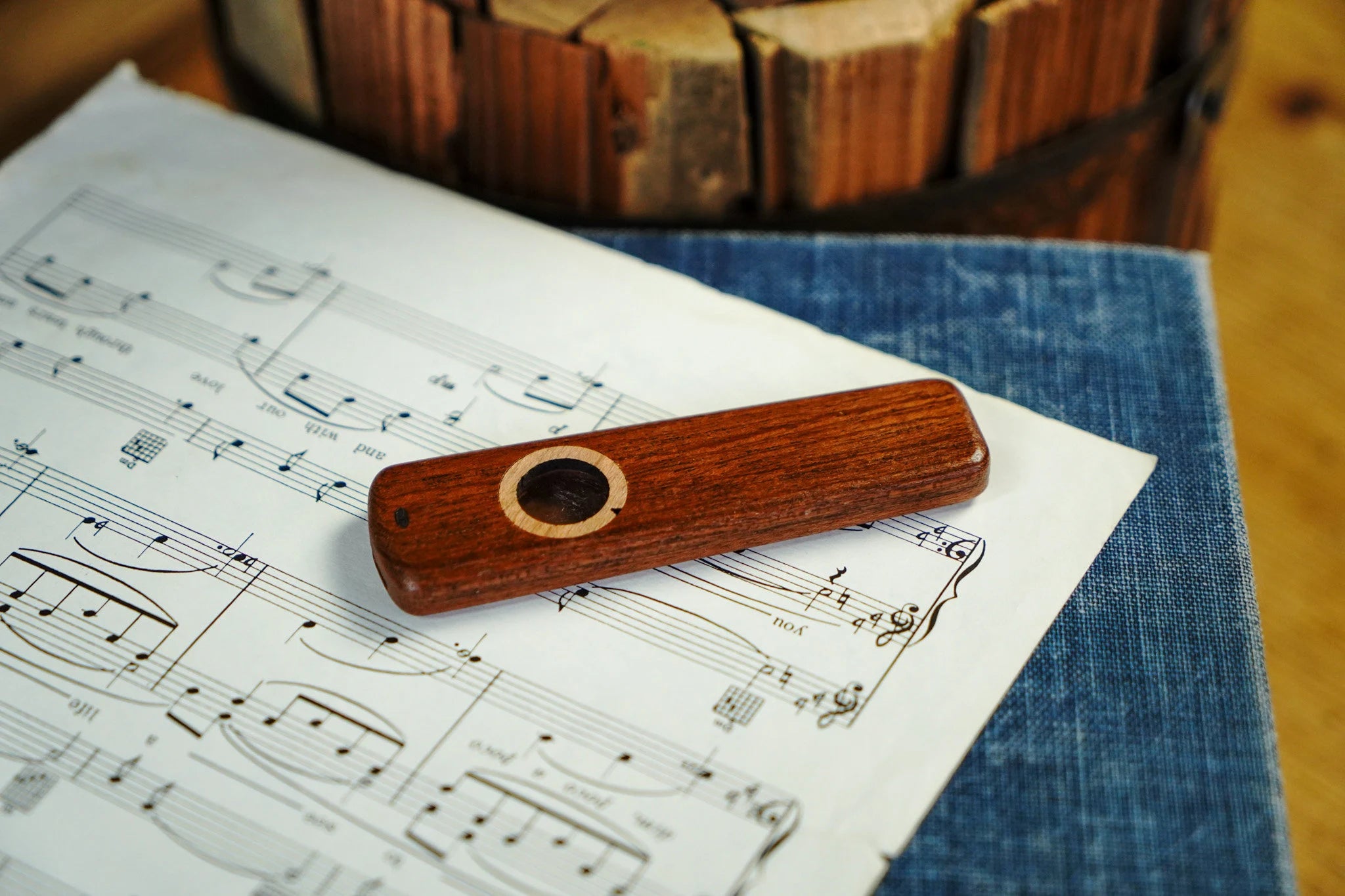 Natural Wood Kazoo