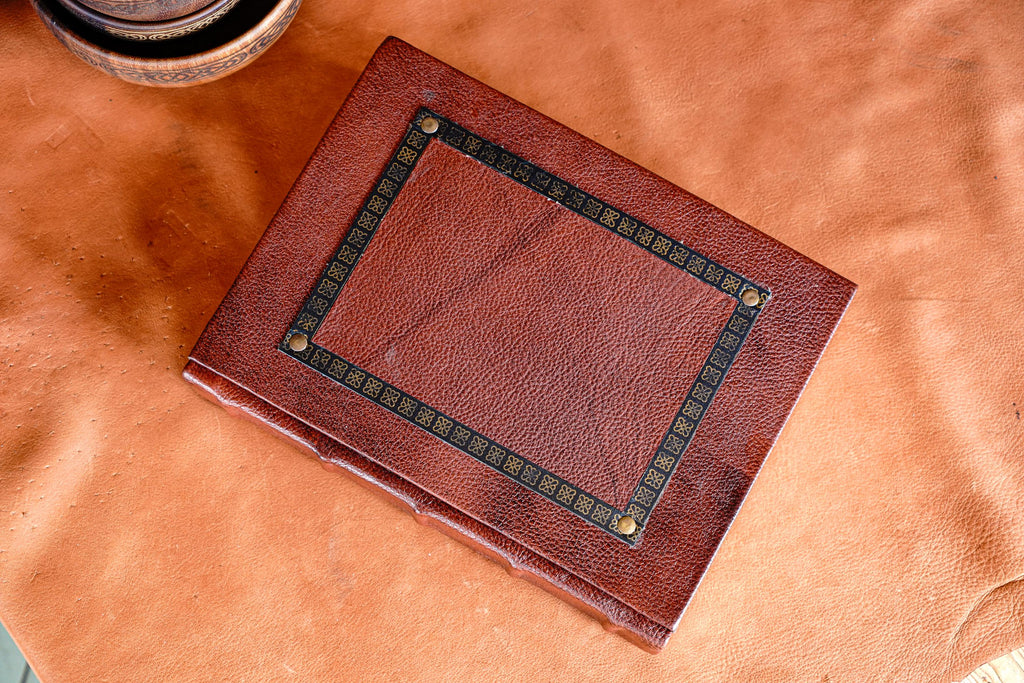 Handmade Leather Journal | Vintage Writing Notebook | Rustic Travel Diary | Gift for Writers & Artists