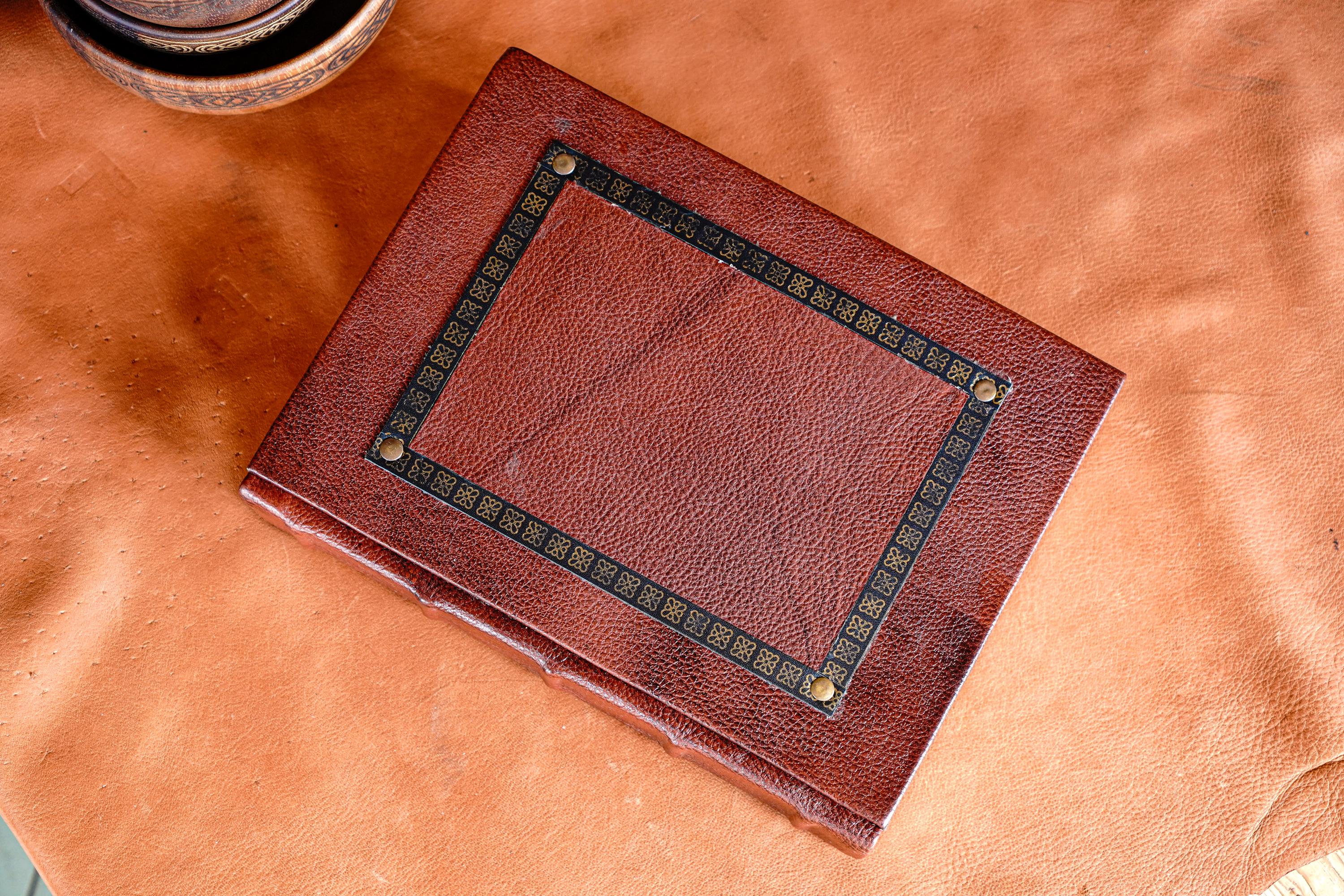 Handmade Leather Journal | Vintage Writing Notebook | Rustic Travel Diary | Gift for Writers & Artists