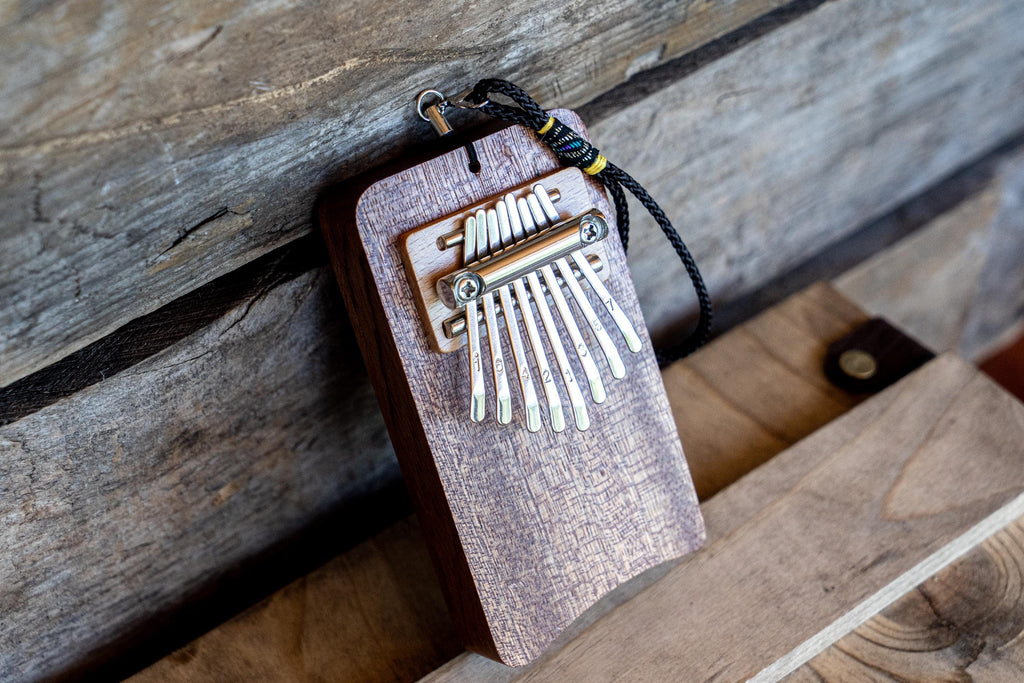 Mini Kalimba Thumb Piano Keychain