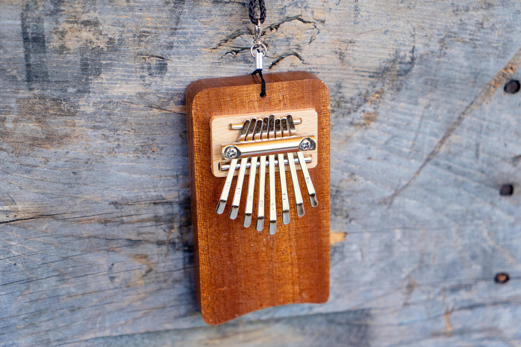 Mini Kalimba Thumb Piano Keychain